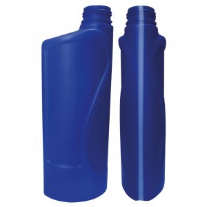 Flasche Oval 0,9L blau